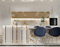Mieszkanie w stylu nowoczesny glamour - Kuchnia - zdjęcie od DOBRY UKŁAD-Sandra Białkowska - Homebook