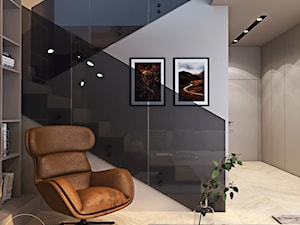 Nowoczesne wnętrza z kontrastem – cz. 1 - Salon - zdjęcie od Ambience. Interior design