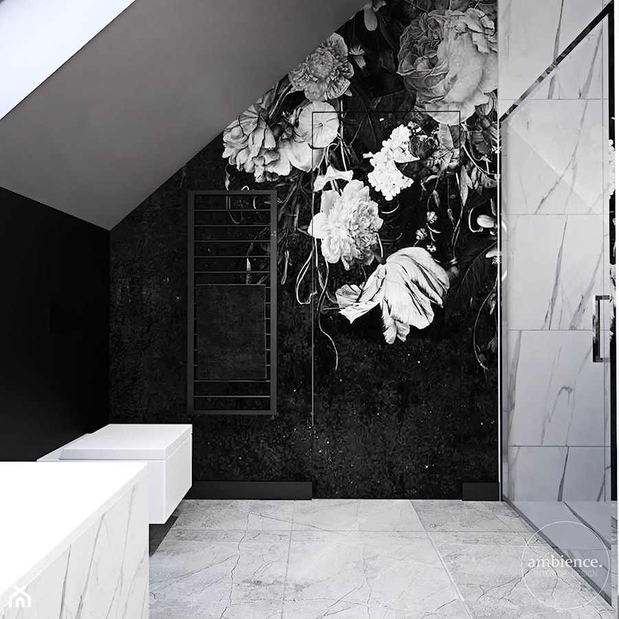 Dom inspirowany klasyką - Łazienka, styl nowoczesny - zdjęcie od Ambience. Interior design