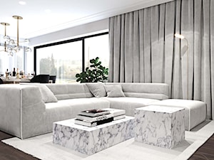 Elegancki dom z charakterem - Salon, styl nowoczesny - zdjęcie od Ambience. Interior design
