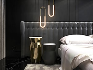 Luksusowa sypialnia z łazienką - Sypialnia - zdjęcie od Ambience. Interior design