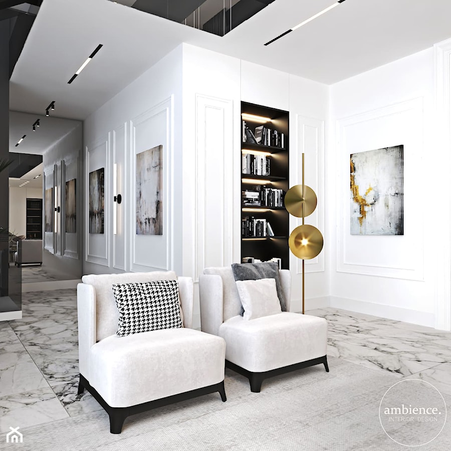 Luksusowe wnętrza domu – cz. 1 - Salon - zdjęcie od Ambience. Interior design