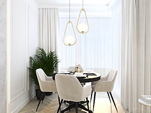 Mieszkanie z miętową sofą - Jadalnia, styl nowoczesny - zdjęcie od Ambience. Interior design