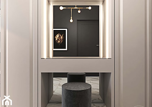 Elegancki dom z charakterem - Garderoba, styl nowoczesny - zdjęcie od Ambience. Interior design