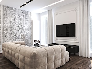 Mieszkanie w odcieniach kawy - Salon, styl nowoczesny - zdjęcie od Ambience. Interior design
