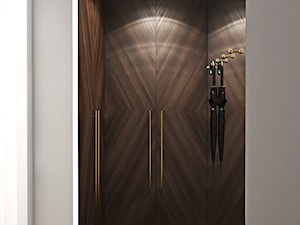 Warszawski apartament - Hol / przedpokój, styl nowoczesny - zdjęcie od Ambience. Interior design