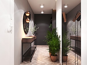 Apartament w Londynie - strefa dzienna - Hol / przedpokój, styl nowoczesny - zdjęcie od Ambience. Interior design