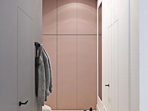 Wysokie mieszkanie w pastelach - Hol / przedpokój, styl nowoczesny - zdjęcie od Ambience. Interior design