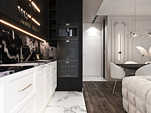 Mieszkanie w odcieniach kawy - Kuchnia, styl nowoczesny - zdjęcie od Ambience. Interior design
