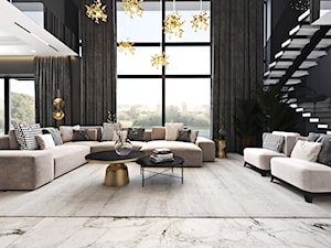 Luksusowe wnętrza domu – cz. 1 - Salon, styl nowoczesny - zdjęcie od Ambience. Interior design