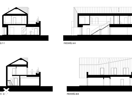 Aranżacje wnętrz - Domy: MYŚLWISKA - dom w granicy - plan architekci. Przeglądaj, dodawaj i zapisuj najlepsze zdjęcia, pomysły i inspiracje designerskie. W bazie mamy już prawie milion fotografii!