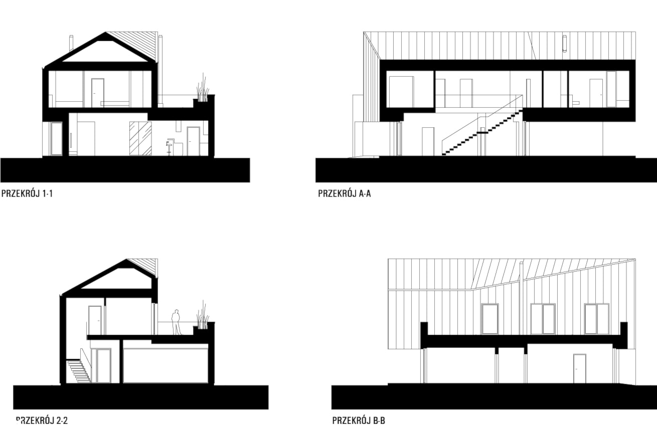 MYŚLWISKA - dom w granicy - zdjęcie od plan architekci - Homebook