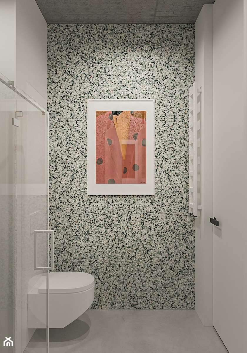 Konkret - łazienka - zdjęcie od NSKY architekci