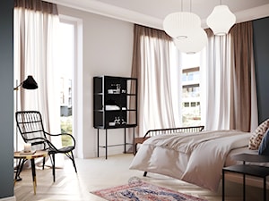 Apartament Azul - Sypialnia, styl nowoczesny - zdjęcie od Balicka Design