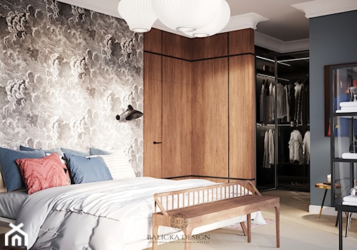 Apartament Azul - Sypialnia, styl nowoczesny - zdjęcie od Balicka Design