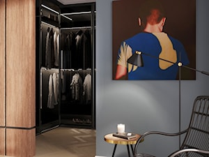 Apartament Azul - Garderoba, styl nowoczesny - zdjęcie od Balicka Design