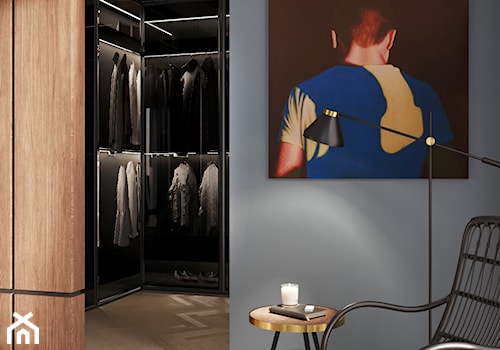 Apartament Azul - Garderoba, styl nowoczesny - zdjęcie od Balicka Design