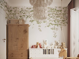 Wakacyjne Marzenia - Średni biały pokój dziecka dla dziecka dla dziewczynki, styl nowoczesny - zdjęcie od Balicka Design