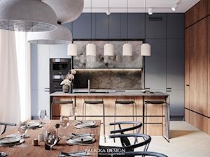 Apartament Azul - Kuchnia, styl nowoczesny - zdjęcie od Balicka Design