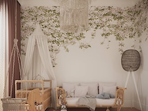 Wakacyjne Marzenia - Średni biały pokój dziecka dla niemowlaka dla chłopca dla dziewczynki, styl nowoczesny - zdjęcie od Balicka Design