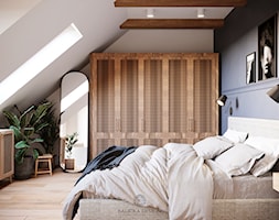 Słoneczne Poddasze - Sypialnia, styl nowoczesny - zdjęcie od Balicka Design - Homebook