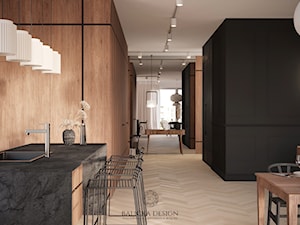 Apartament Azul - Hol / przedpokój, styl nowoczesny - zdjęcie od Balicka Design