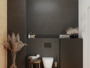 Ciepły Minimalizm - Łazienka, styl minimalistyczny - zdjęcie od Balicka Design