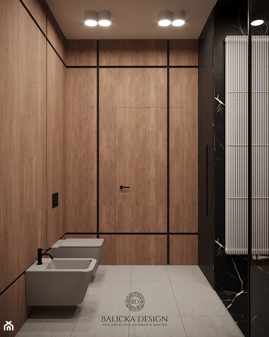 Apartament Azul - Łazienka, styl nowoczesny - zdjęcie od Balicka Design