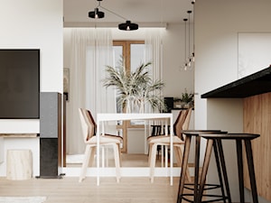 Ciepły Minimalizm - Kuchnia, styl minimalistyczny - zdjęcie od Balicka Design