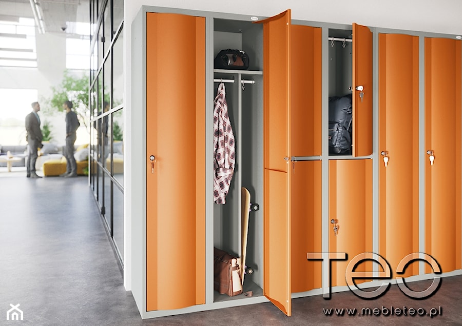 Nowoczesne szafy z zaoblonymi drzwiami - zdjęcie od mebleteo.pl