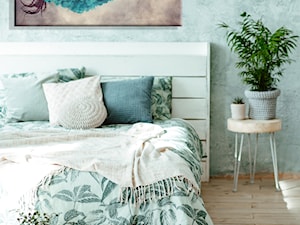 artCanvas - Mała zielona sypialnia - zdjęcie od gurupa
