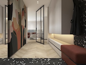 Projekt domu - Bukowiec - Salon, styl nowoczesny - zdjęcie od WERDHOME
