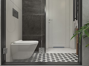 Dom pod Krakowem - styl mieszany - Średnia łazienka, styl nowoczesny - zdjęcie od WERDHOME