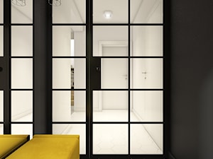 Dom pod Wolbromiem - Mały czarny hol / przedpokój, styl nowoczesny - zdjęcie od WERDHOME