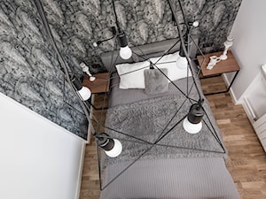 APARTAMENT AIRBNB - Średnia biała sypialnia, styl nowoczesny - zdjęcie od HOUSE DESIGN