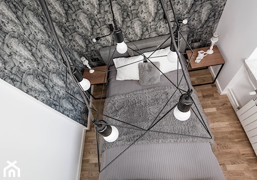 APARTAMENT AIRBNB - Średnia biała sypialnia, styl nowoczesny - zdjęcie od HOUSE DESIGN