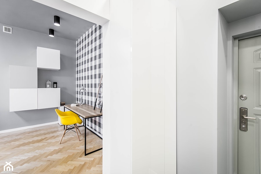 APARTAMENT AIRBNB - Salon, styl skandynawski - zdjęcie od HOUSE DESIGN