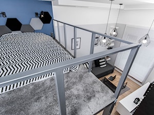 APARTAMENT Z ANTRESOLAMI - Sypialnia, styl nowoczesny - zdjęcie od HOUSE DESIGN