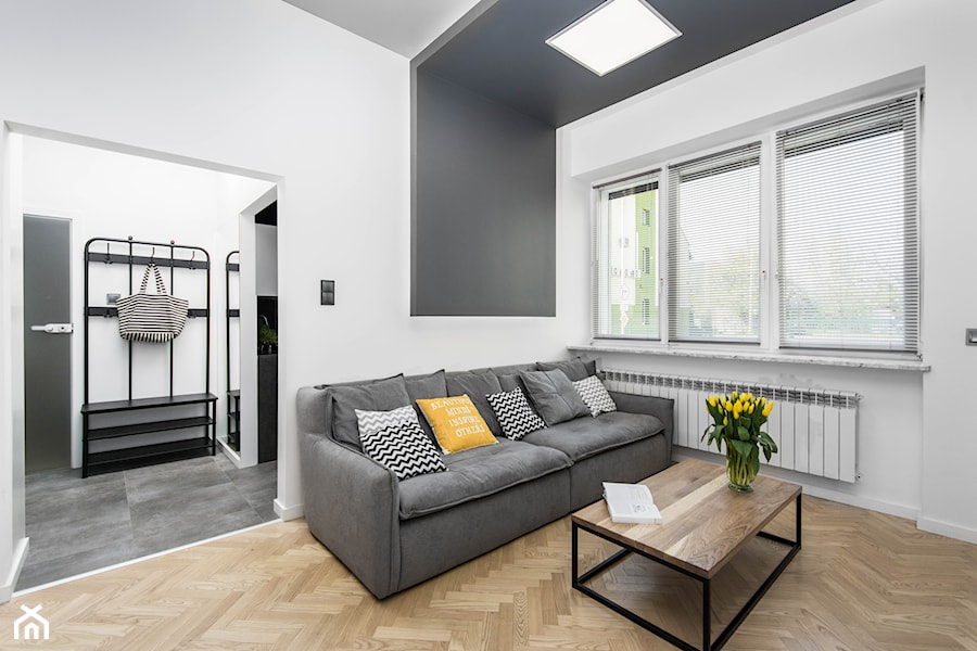 APARTAMENT AIRBNB - Salon, styl skandynawski - zdjęcie od HOUSE DESIGN