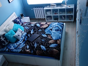 Sypialnia w nadmorskim klimacie - Sypialnia, styl tradycyjny - zdjęcie od Maria Kurowska