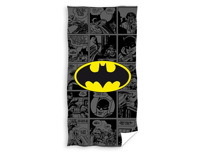 Carbotex Ręcznik bawełniany Batman Komiks 70x140