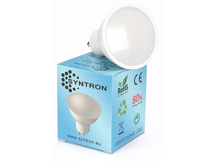 Żarówka LED GU10 3W b.ciepła Żarówki LED Żarówki halogenowe Żarówki energooszczędne Moc 3 W