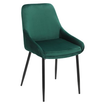 Krzesło Floyd Velvet zielone tapicerowane