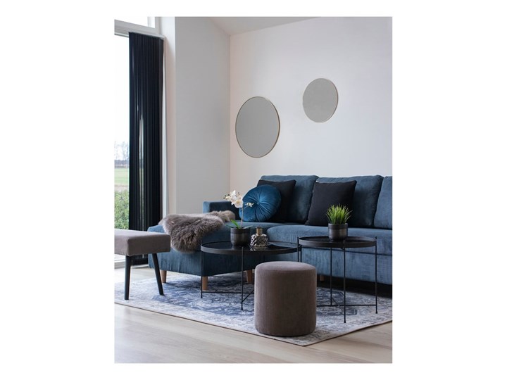 Lustro ścienne z ramą w kolorze złota House Nordic Jersey, ø 40 cm Lustro z ramą Pomieszczenie Przedpokój