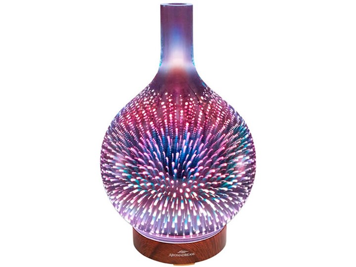 Lampa zapachowa do aromaterapii dyfuzor ultrasoniczny Venus srebrna Lampa nocna Kolor Fioletowy Styl Klasyczny
