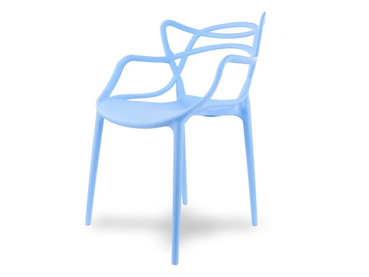 Designerskie krzesło SPIDER - różne kolory Krzesło inspirowane Głębokość 45 cm Tworzywo sztuczne Styl Nowoczesny Wysokość 84 cm Z podłokietnikiem Kategoria Krzesła kuchenne