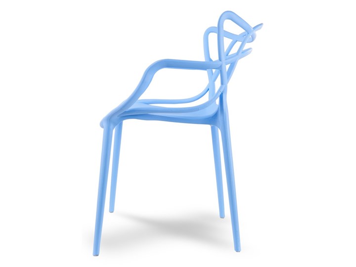 Designerskie krzesło SPIDER - różne kolory Wysokość 84 cm Z podłokietnikiem Głębokość 45 cm Krzesło inspirowane Tworzywo sztuczne Kategoria Krzesła kuchenne