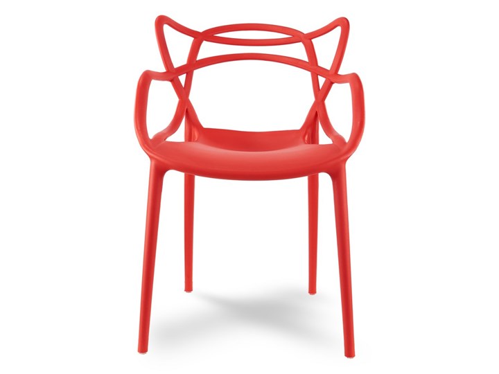 Designerskie krzesło SPIDER - różne kolory Krzesło inspirowane Wysokość 84 cm Tworzywo sztuczne Głębokość 45 cm Z podłokietnikiem Styl Nowoczesny