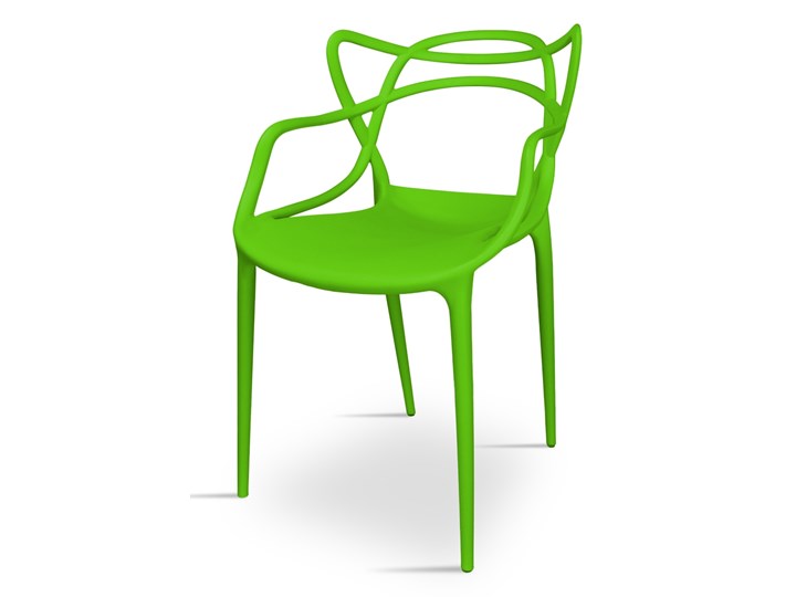 Designerskie krzesło SPIDER - różne kolory Wysokość 84 cm Z podłokietnikiem Krzesło inspirowane Głębokość 45 cm Tworzywo sztuczne Styl Nowoczesny