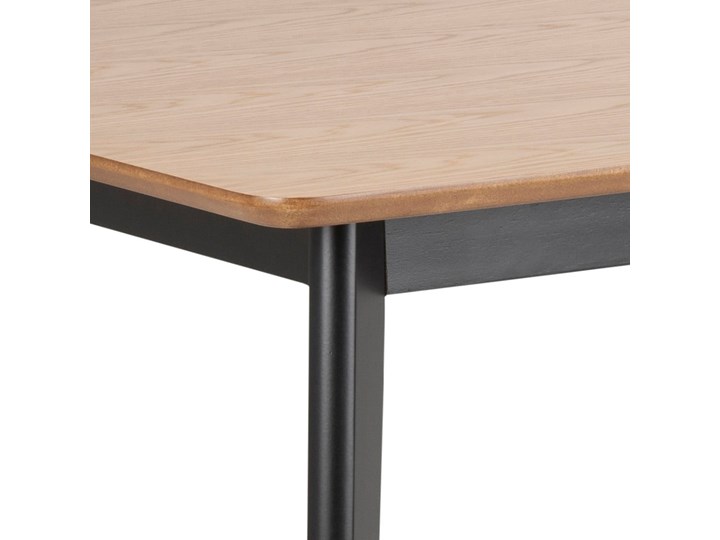 Stół w dekorze dębu Actona Roxby, 120x80 cm Wysokość 76 cm Płyta MDF Szerokość 120 cm Drewno Kształt blatu Kwadratowy Długość 120 cm Styl Nowoczesny